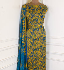Chinon Blue Unstitched Suit