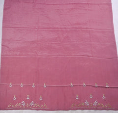 Glass Shimmer Onion Pink Unstitched Suit