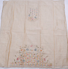 Linen Off-white Unstitched Suit