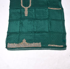 Silk Green Unstitched Suit