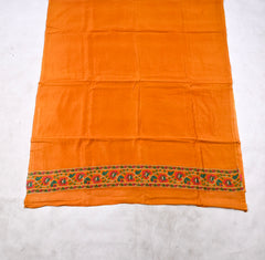 Maheshwari Cotton Mustard Yellow Unstitched Suit