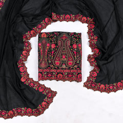 Crepe Black Unstitched Suit