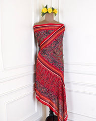 Sapphire Chinon Red Unstitched Suit