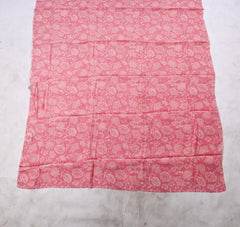 Muslin Pink Unstitched Suit