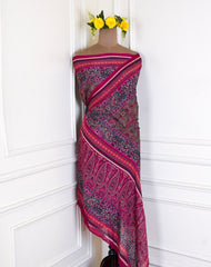 Sapphire Chinon Magenta Unstitched Suit