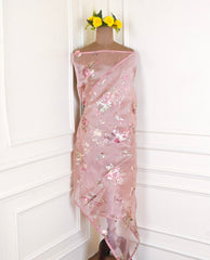 Glass Pink Unstitched Suit