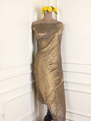 Tissue Shimmer Mehandi Unstitched Suit