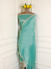 Shimmer Ferozi Unstitched Suit
