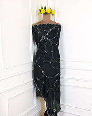 Crush Black Unstitched Suit