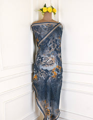 Chinon Silver Unstitched Suit