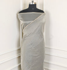 Glass Shimmer Silver Unstitched Suit