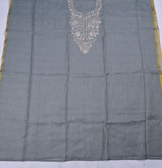Linen Grey Unstitched Suit