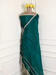 Silk Green Unstitched Suit