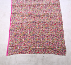 Crepe Baby Pink Unstitched Suit