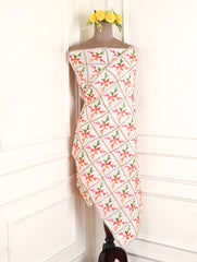 Crepe White Unstitched Suit