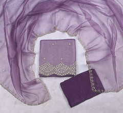 Crush Purple Unstitched Suit