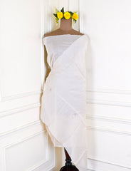 Mul Cotton Off-White Unstitched Suit