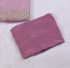 Crush Lavender Unstitched Suit