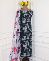 Crepe Black Unstitched Suit