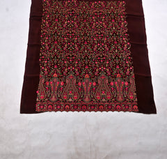 Crepe Brown Unstitched Suit