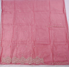 Crush Onion Pink Unstitched Suit