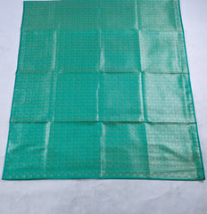 Banarasi Green Unstitched Suit