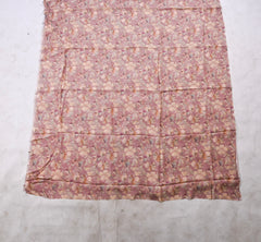 Muslin Dusky Pink Unstitched Suit