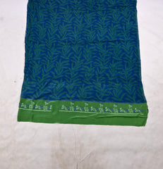 Georgette Blue Unstitched Suit