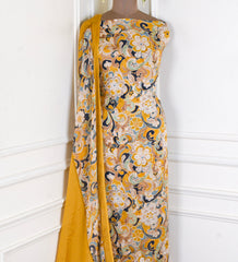 Tista Chinon Yellow Unstitched Suit