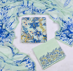 Tabby Blue Unstitched Suit