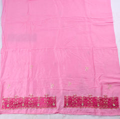 Raw Silk Pink Unstitched Suit
