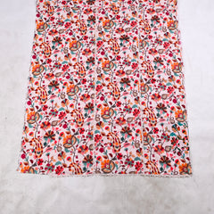 Cotton Multicolor Unstitched Suit