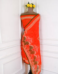Burberry Orange Unstitched Suit
