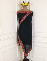 Crepe Black Unstitched Suit