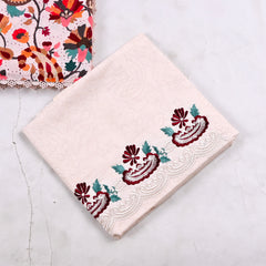 Cotton Multicolor Unstitched Suit