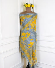 Chinon Yellow Unstitched Suit