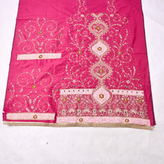 Gavadin Magenta Unstitched Suit