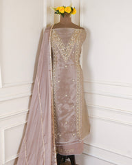 Glass Grey Unstitched Suit