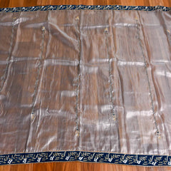 Silk Powder Blue Unstitched Suit