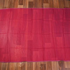 Organza Magenta Unstitched Suit