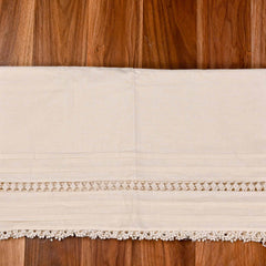 Cotton Pink & Ferozi Unstitched Suit
