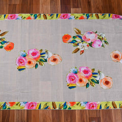 Cotton Parrot Unstitched Suit