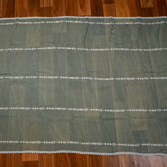Burberry Sea Green Unstitched Suit