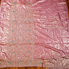Shimmer Pink Unstitched Suit