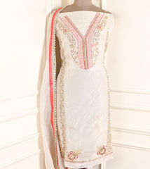 Shimmer Red Unstitched Suit