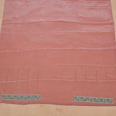 Organza Pink Unstitched Suit
