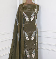 Crepe Grey Unstitched Suit