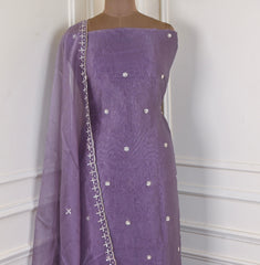Crush Purple Unstitched Suit