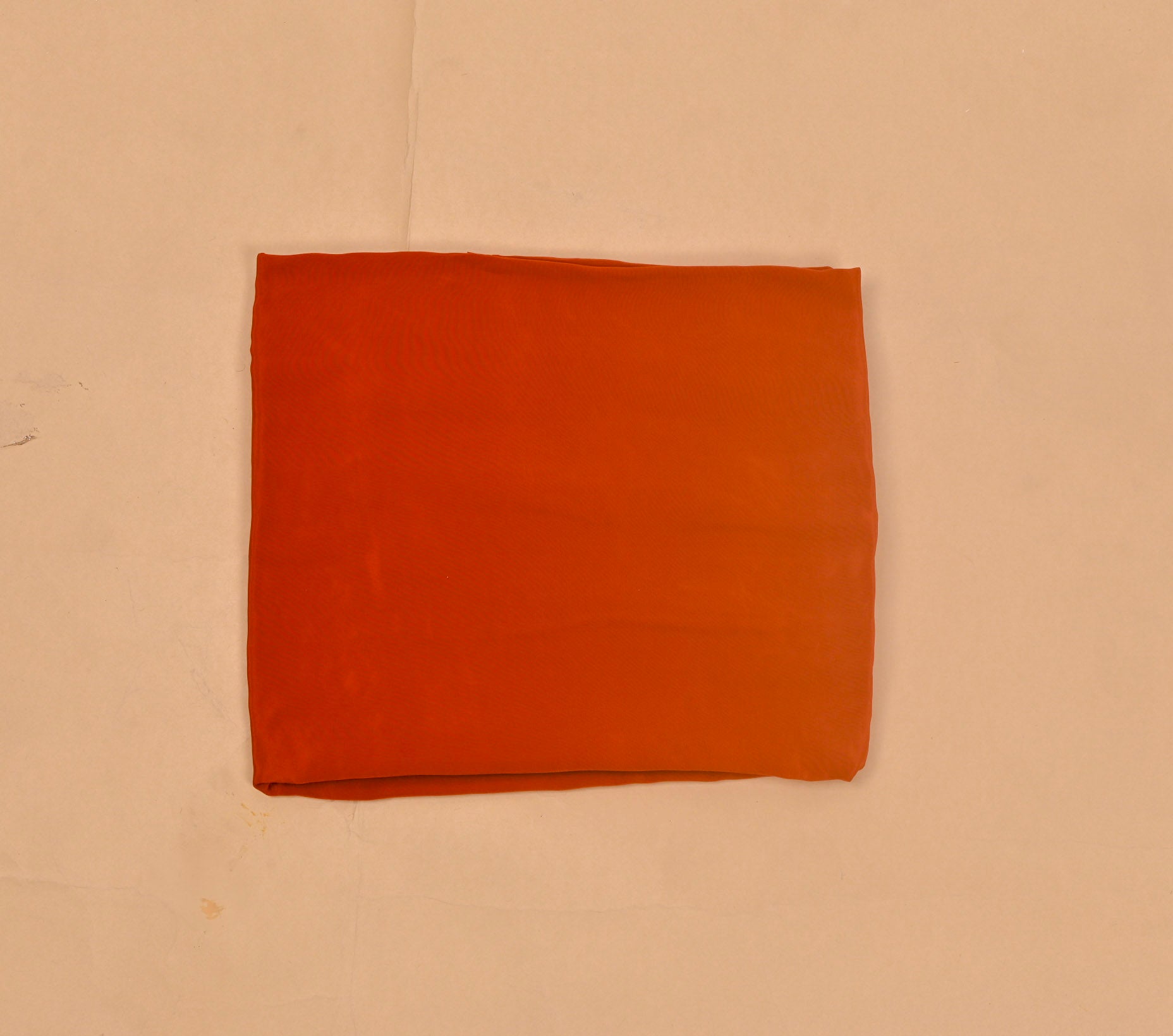 Organza Rust Unstitched Suit
