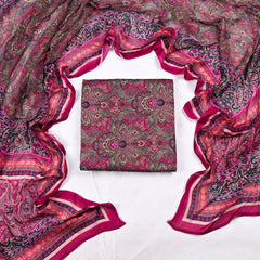 Sapphire Chinon Magenta Unstitched Suit